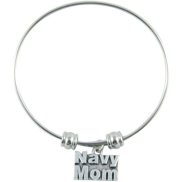 Dave The Bunny Jewelry - Navy Mom Bangle Bracelet Jewelry